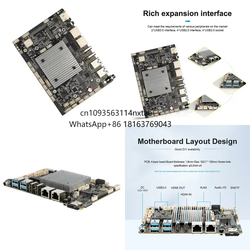 Rk3588 Mini Pc Board - 2026 Heet! Rockchip Rk3588 Ontwikkelingsmoederbord Android