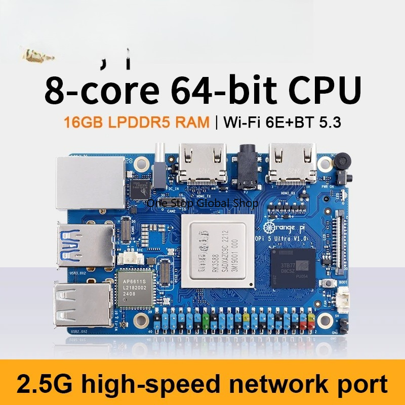 Rk3588 Mini Pc Board - Pi 5 Ultra 16GB RAM RK3588