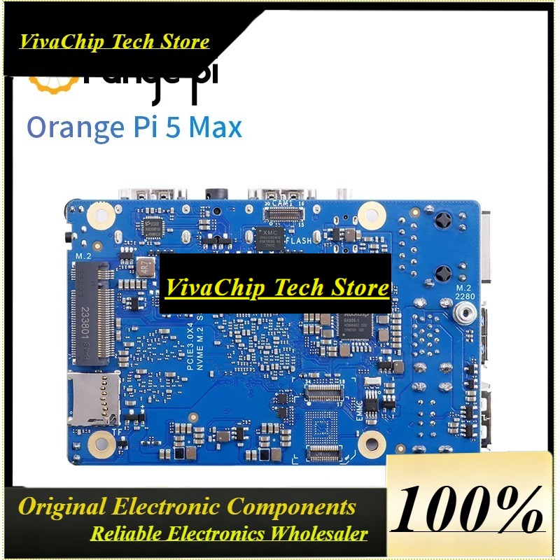 Orange Pi 5 Max Rk3588 - RoRuSOrangePi 5 Max 16GB met 5V5A