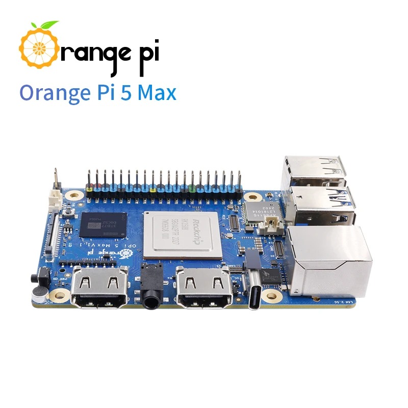 RoRuSOrangePi 5 Max 16GB met 5 - Orange Pi 5 Max Rk3588 recensie en prijs