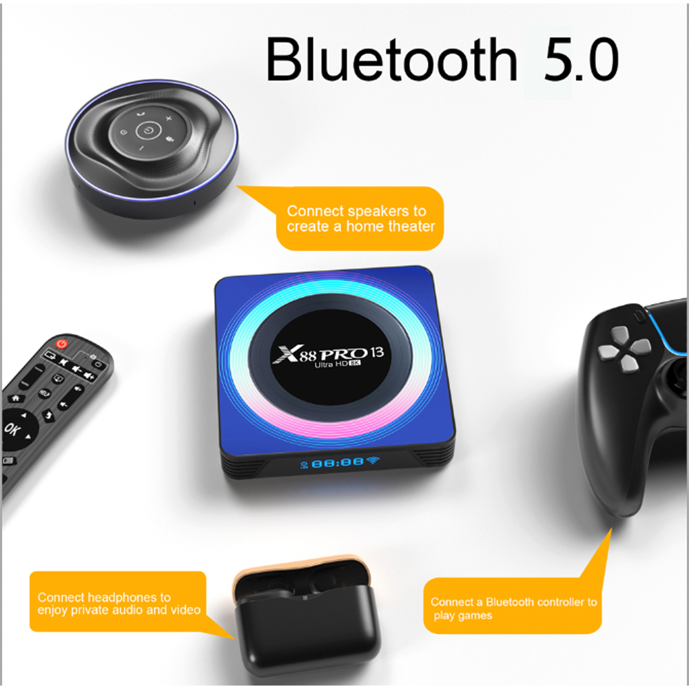 X88 PRO 13 Smart Android 13.0  - Radxa Rock 5B 16Gb recensie en prijs