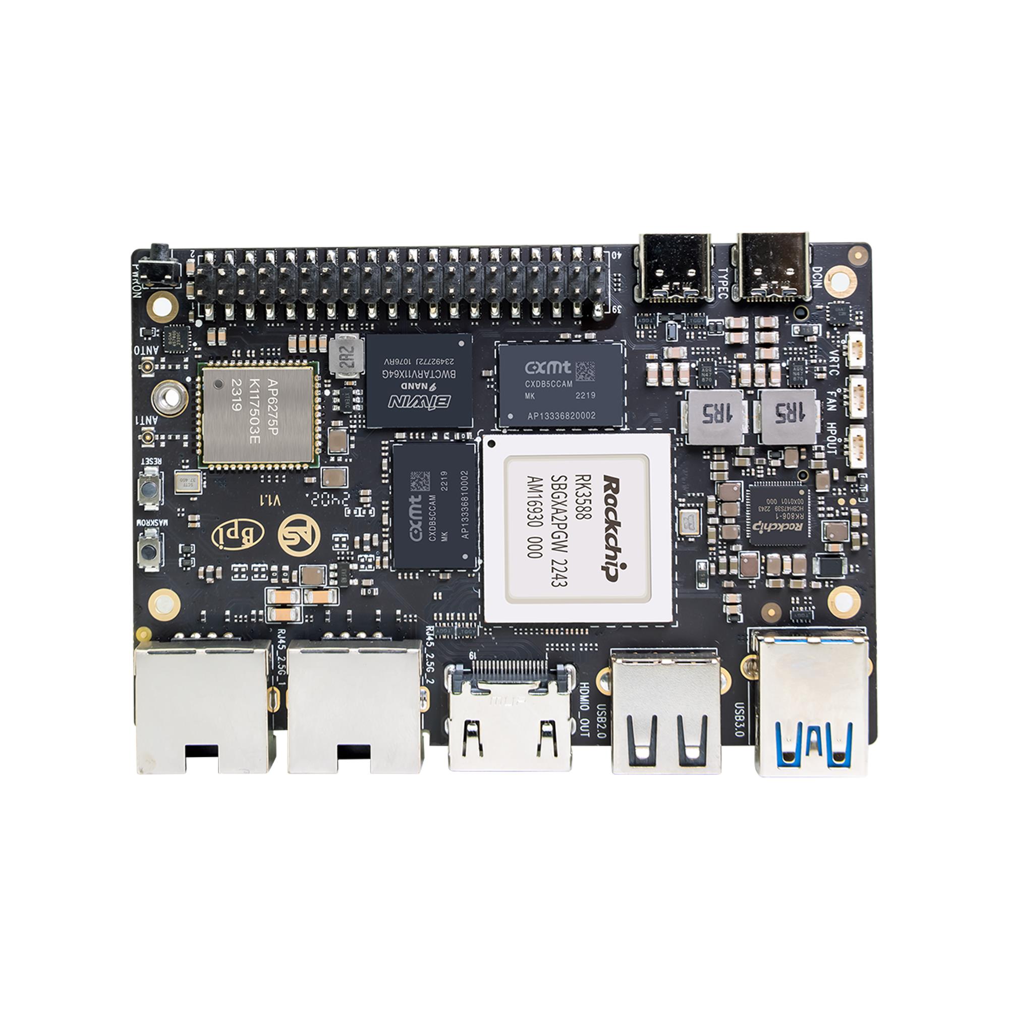 Banana Pi BPI-M7 RockChip RK35 - Banana Pi Bpi M7 Rk3588 recensie en prijs