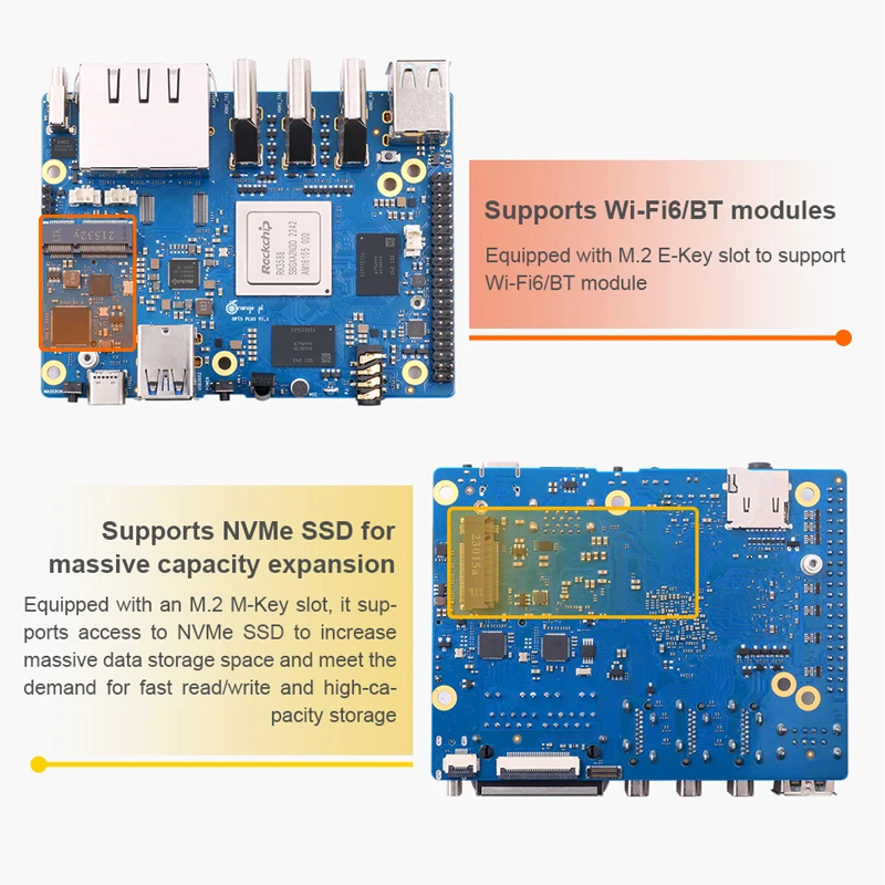 Oranje Pi 5 Plus 4 8 16 GB RAM - Rk3588 Mini Pc Board recensie en prijs