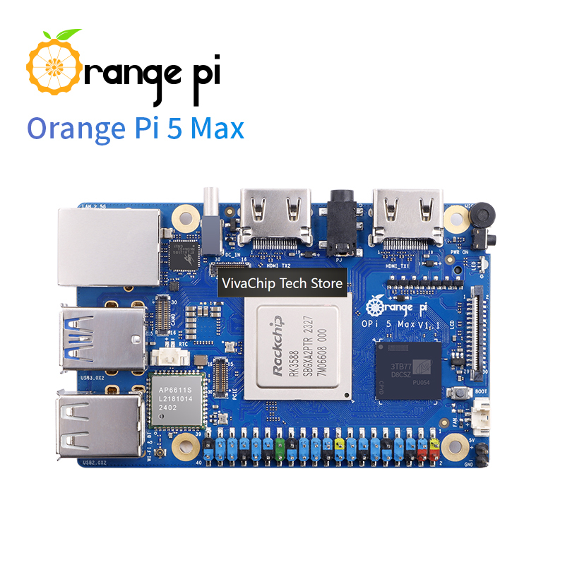 VivaChip TechOrange Pi 5 Max S - Orange Pi 5 Max Rk3588 recensie en prijs