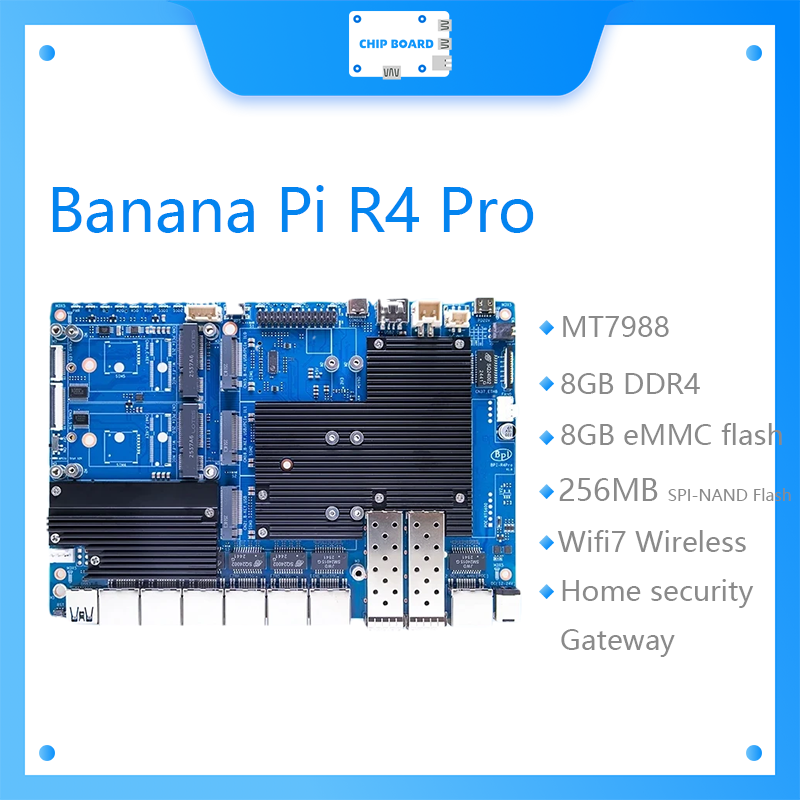 Banana Pi BPI-R4 Pro-bord bied - Bananapi Bpi R4 Wifi 7 recensie en prijs