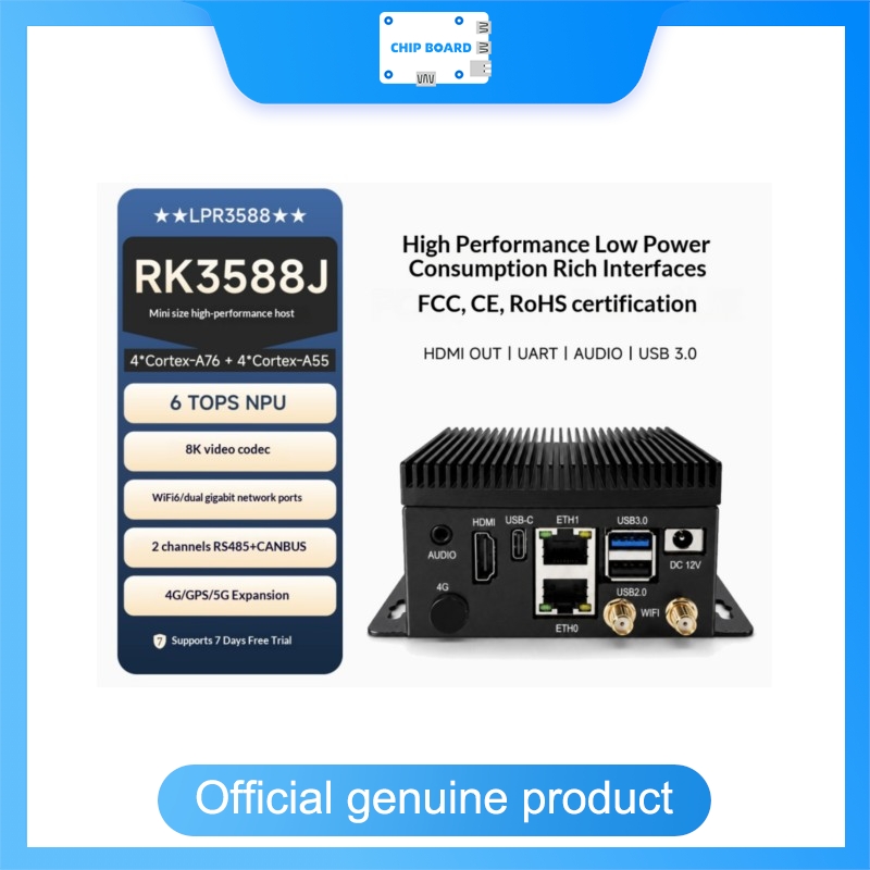 Neardi Pi4 RK3588 Industriële  - Rk3588 Mini Pc Board recensie en prijs