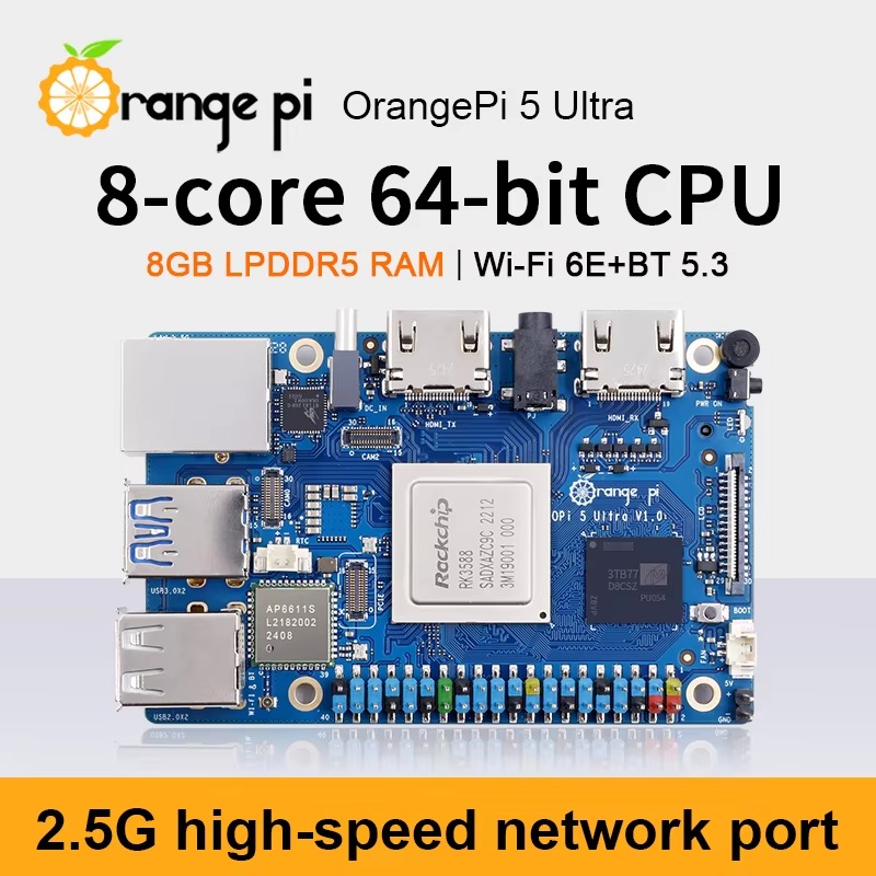 【Hot Sale】Orange Pi 5 Ultra 8G - Rk3588 Mini Pc Board recensie en prijs